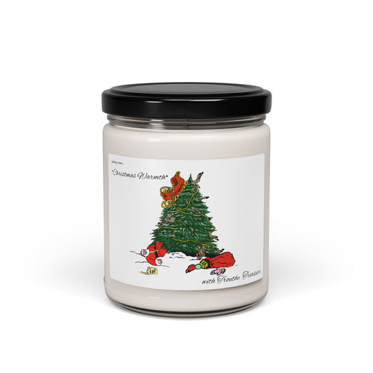 Christmas warmth -  Scented Soy Candle, 9oz