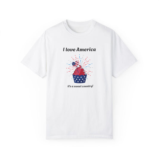 ' America SC - 'Unisex Garment-Dyed T-shirt