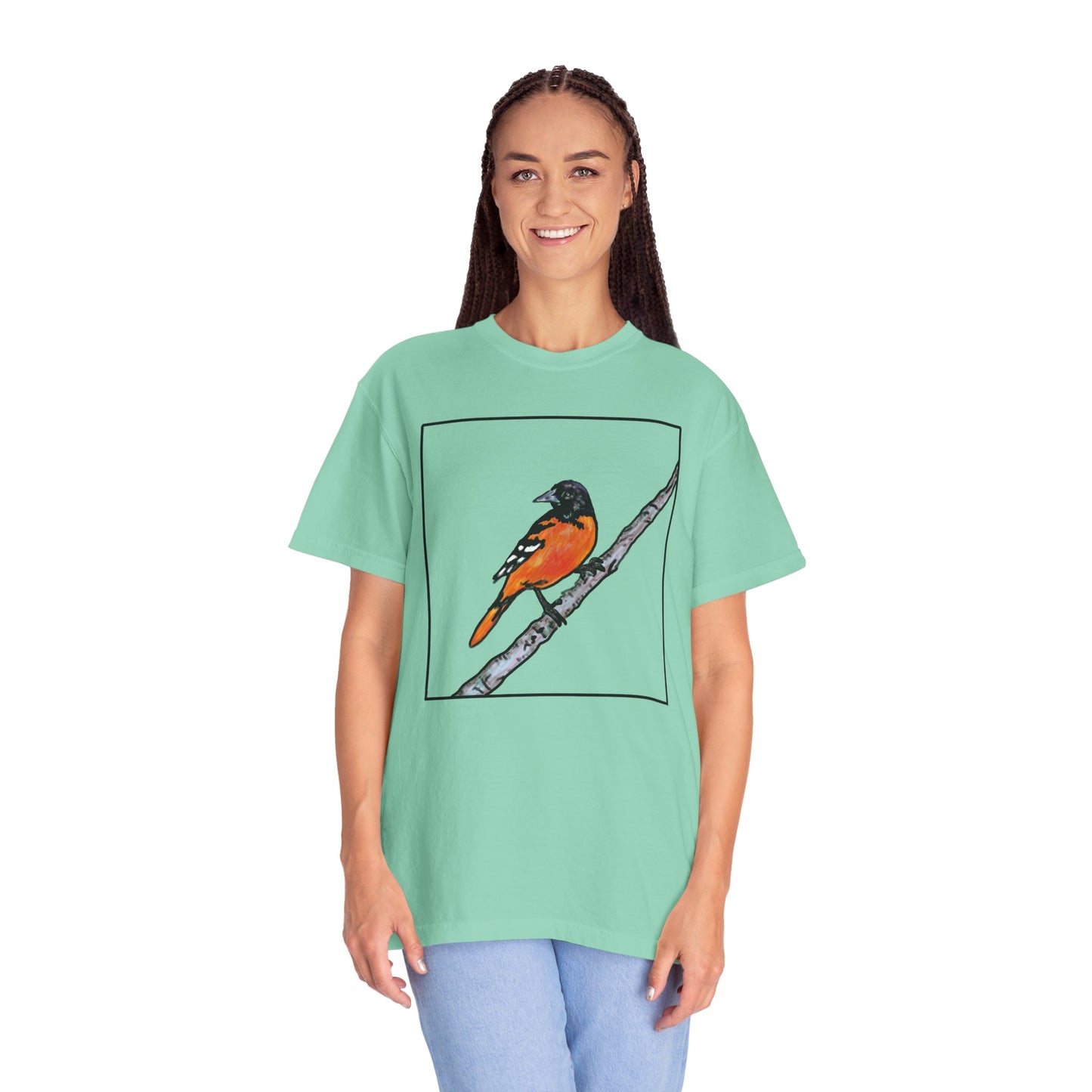 Oriole - Unisex Garment-Dyed T-shirt