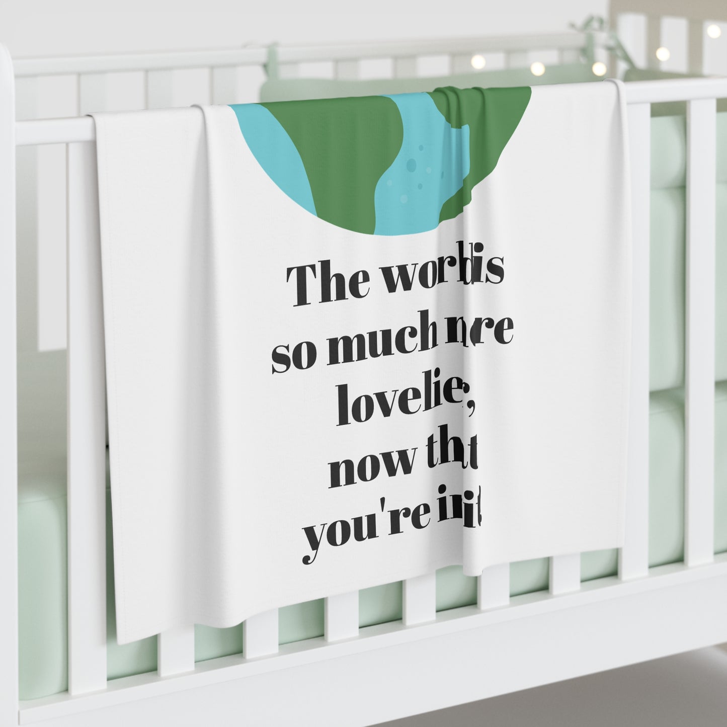 The World - Baby Swaddle Blanket