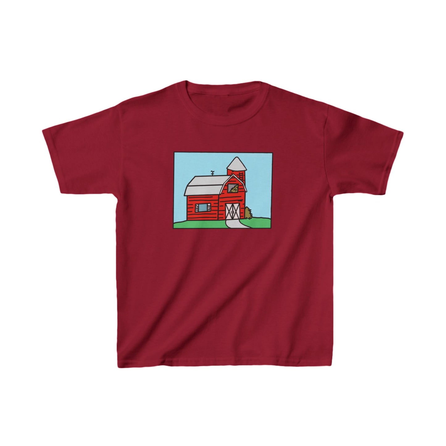 Red barn - Kids Heavy Cotton™ Tee