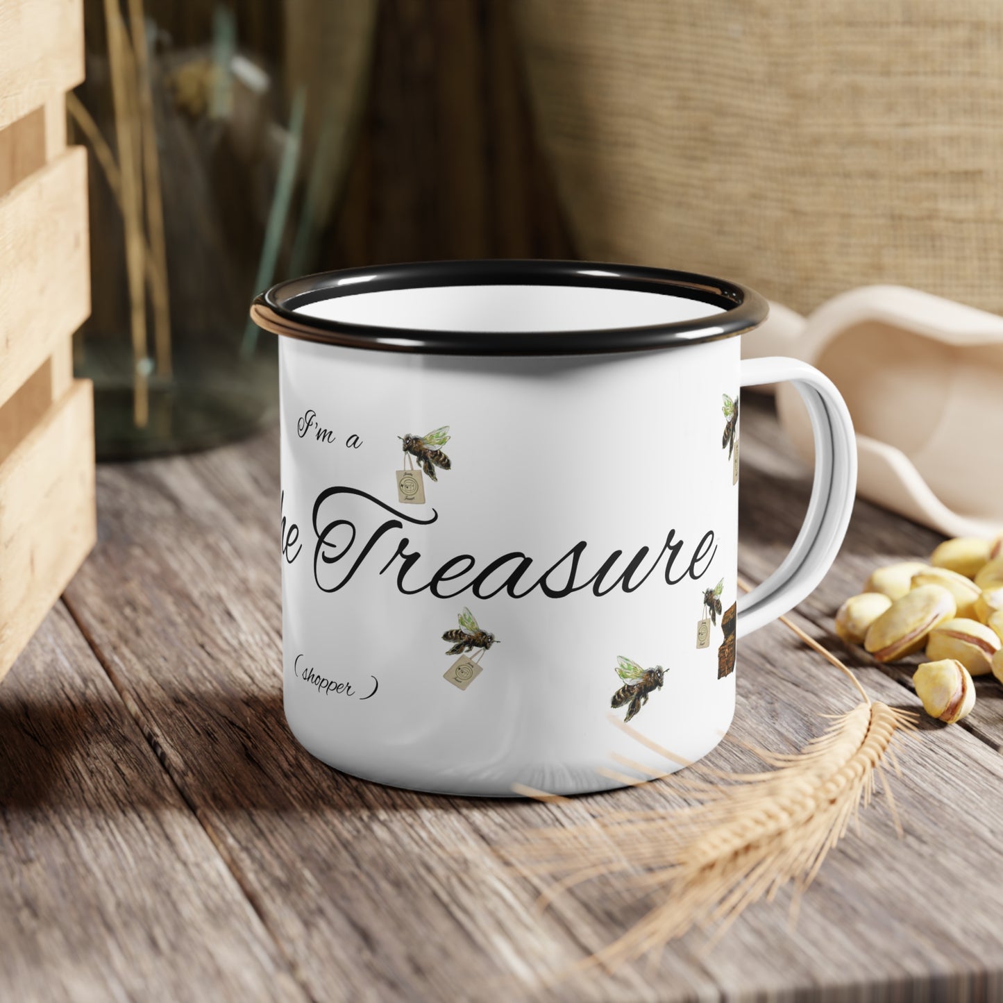 Trouthe Treasure - Enamel Camp Cup