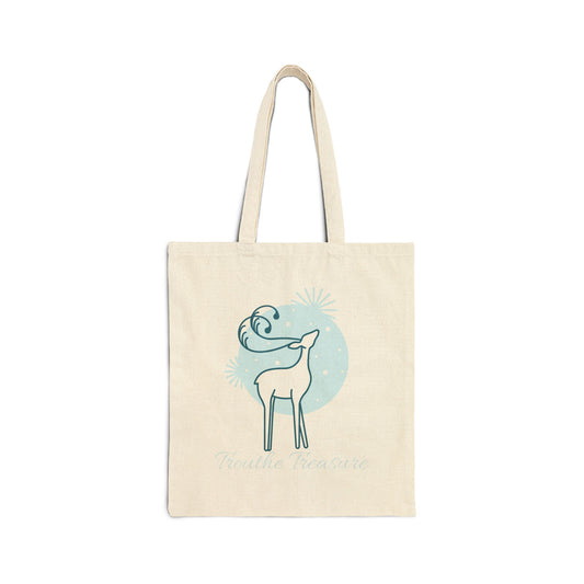 TT Winter 24- Cotton Canvas Tote Bag