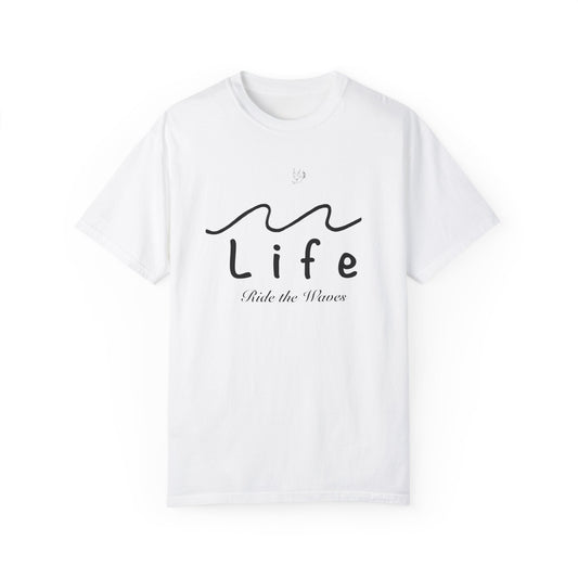 Life’s Waves - Unisex Garment-Dyed T-shirt