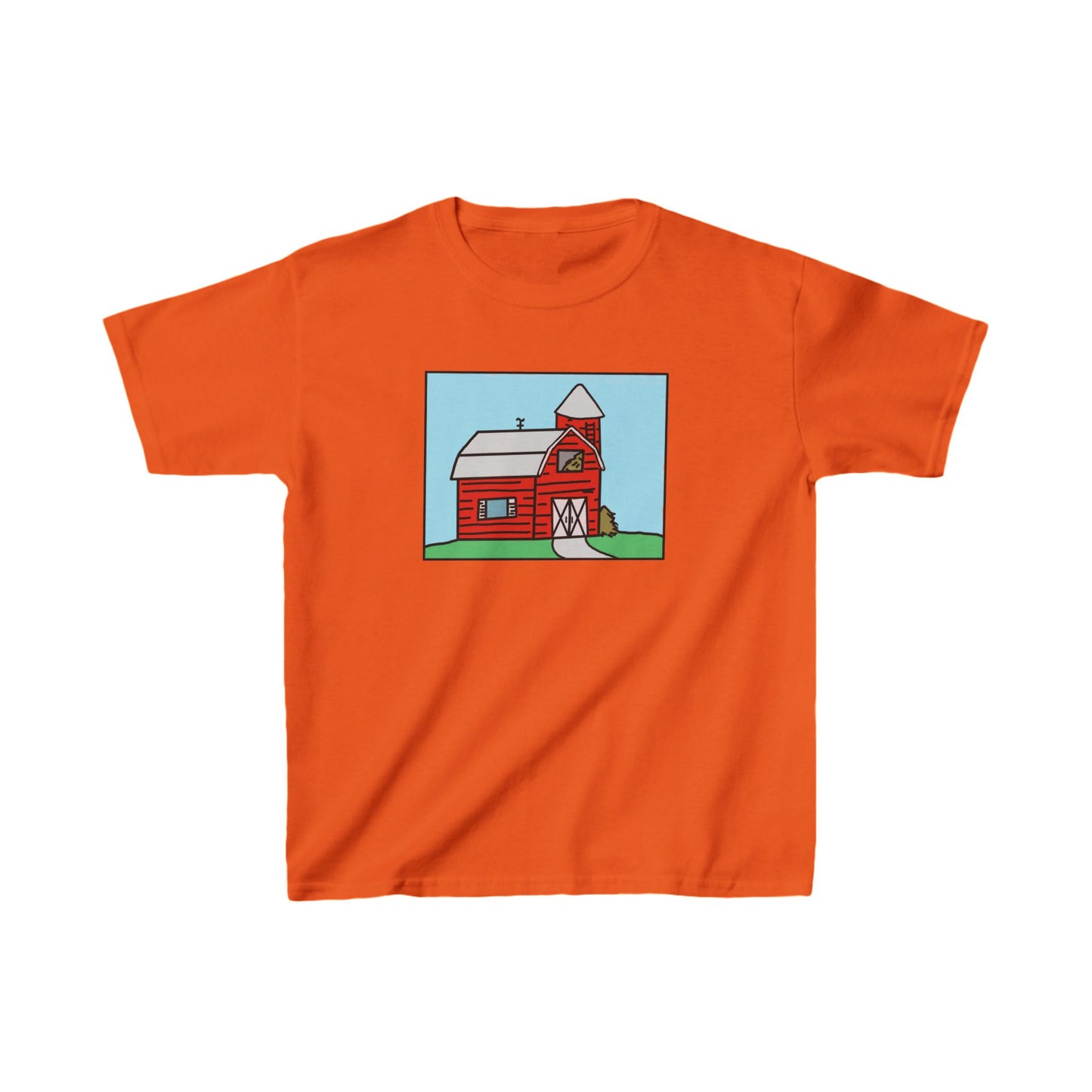 Red barn - Kids Heavy Cotton™ Tee