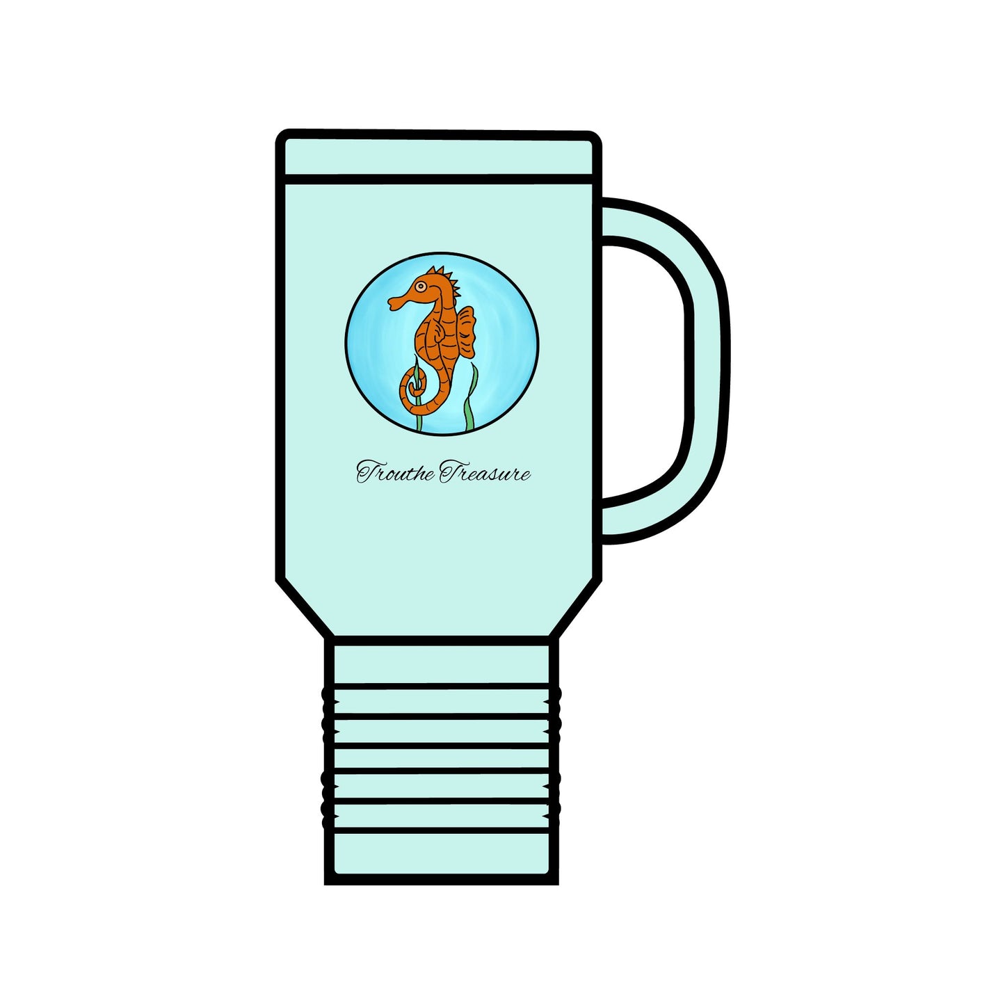 TT Seahorse - Insulated Travel Mug, 40oz