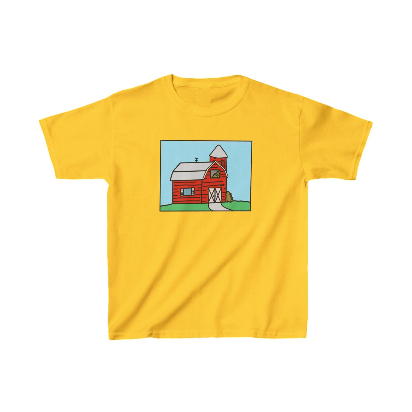 Red barn - Kids Heavy Cotton™ Tee