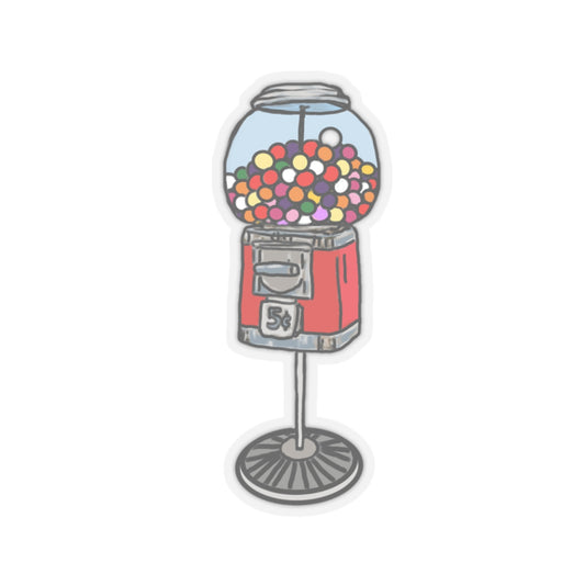 Gumball machine - Kiss-Cut Stickers