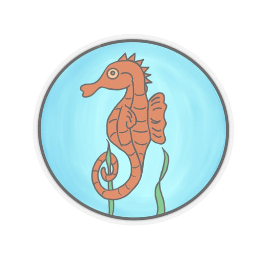 Seahorse - Kiss-Cut Stickers