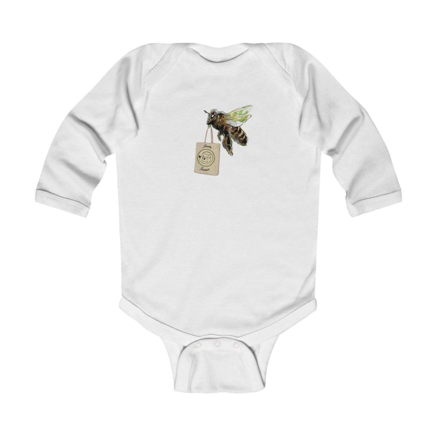 TT Bee -Infant Long Sleeve Bodysuit