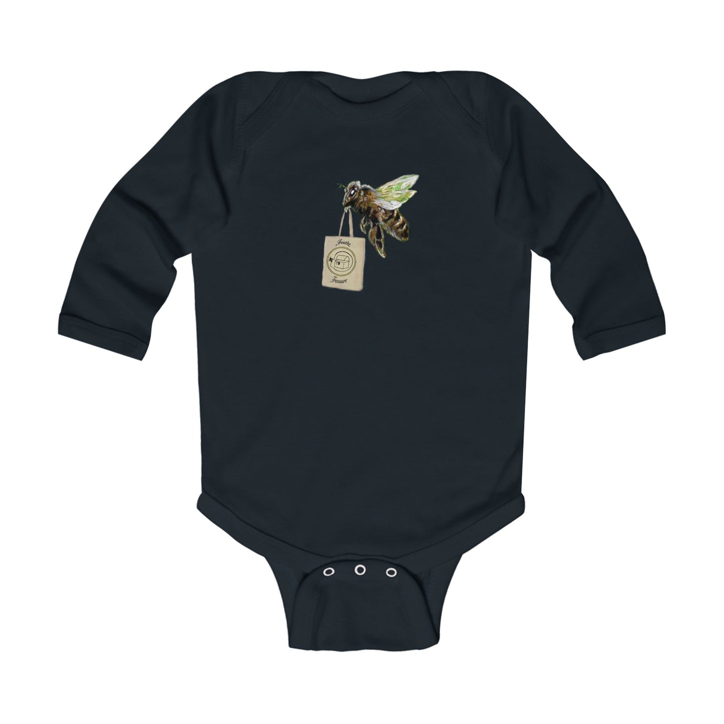 TT Bee -Infant Long Sleeve Bodysuit