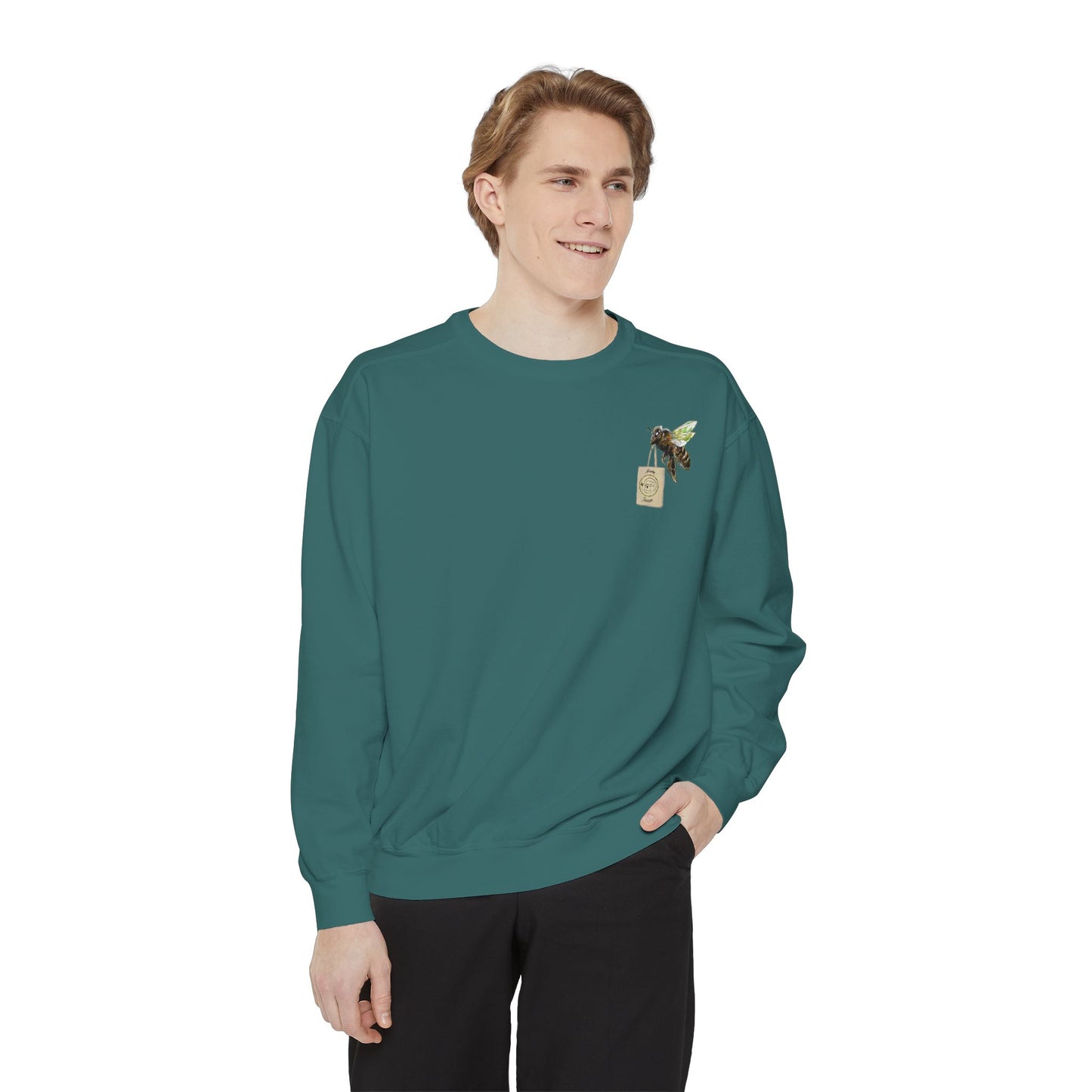 TT Shopping bee - Unisex Garment-Dyed Sweatshirt