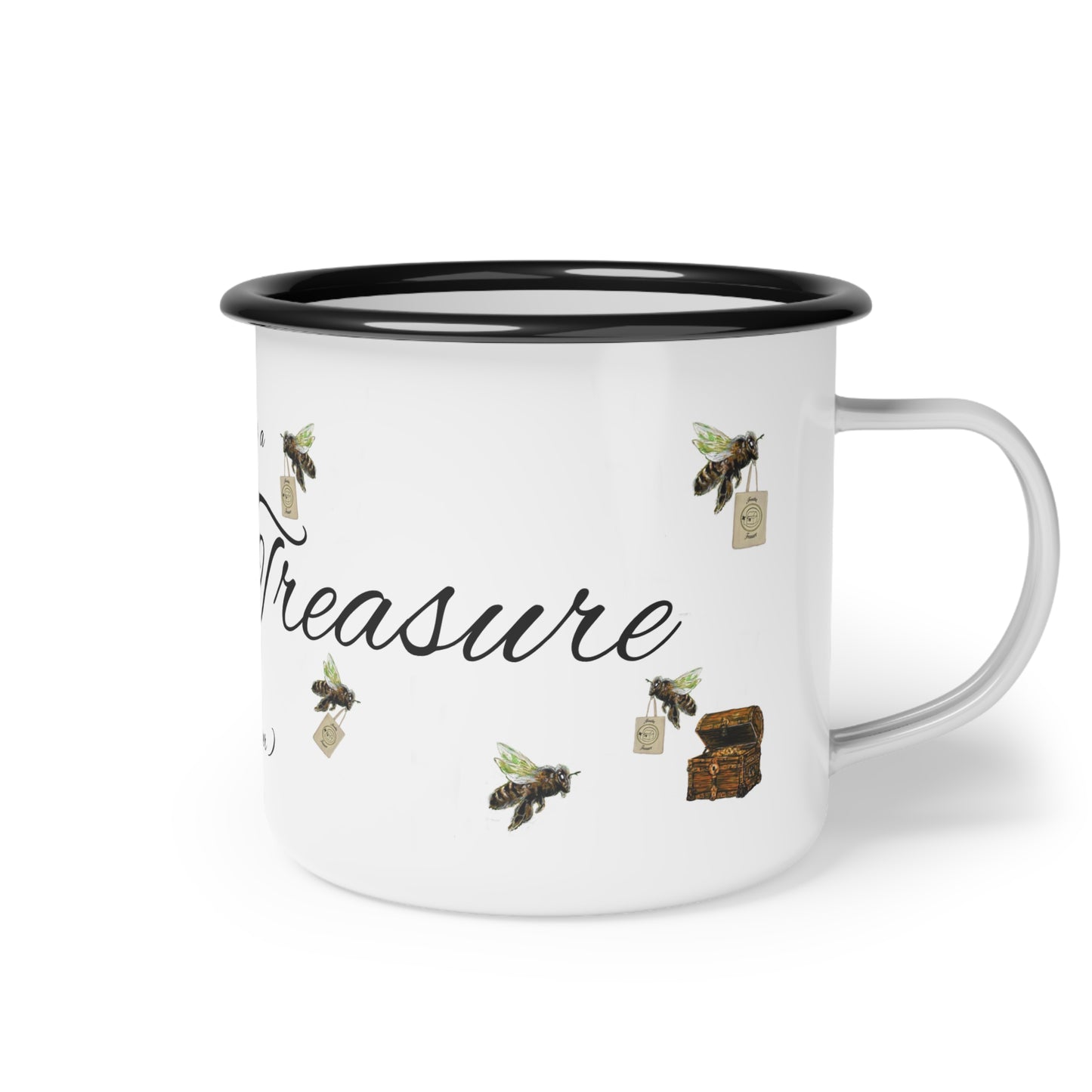 Trouthe Treasure - Enamel Camp Cup