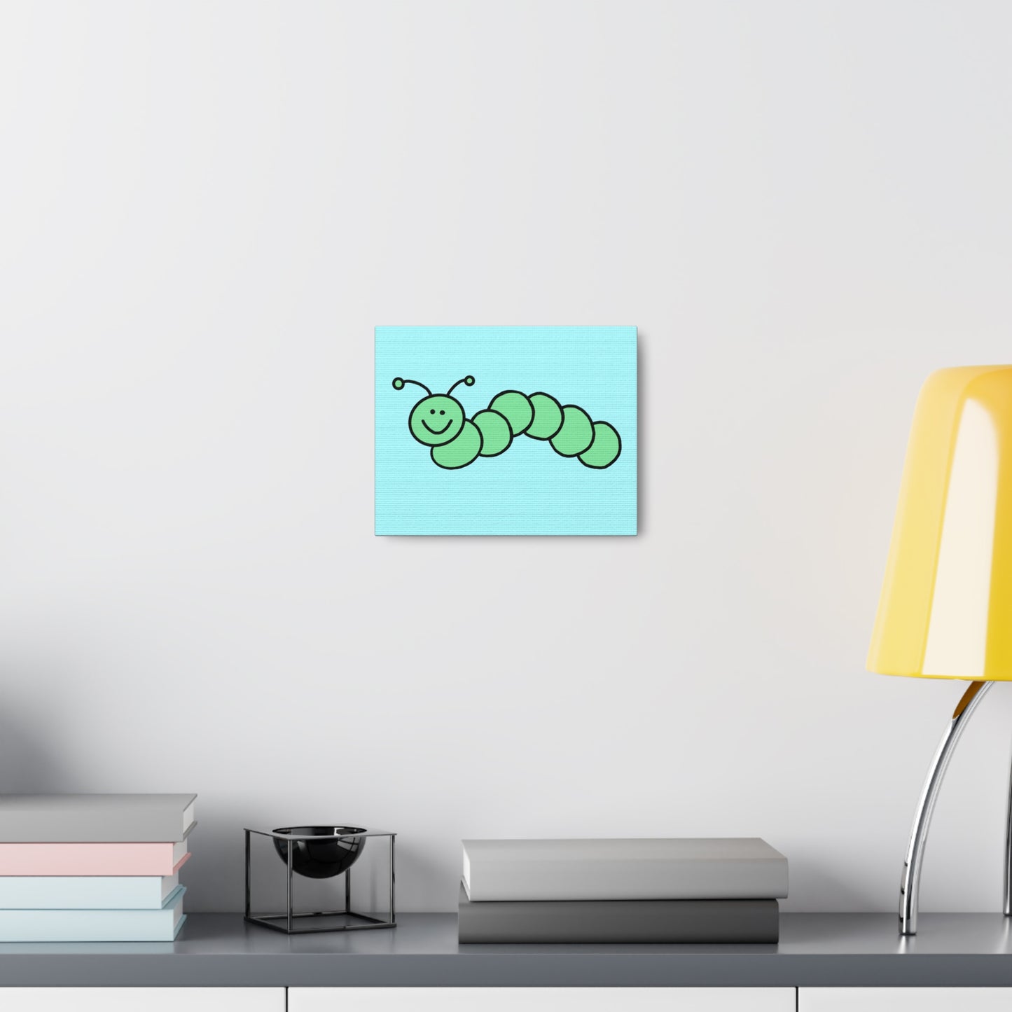 Happy Caterpillar -Canvas Gallery Wraps