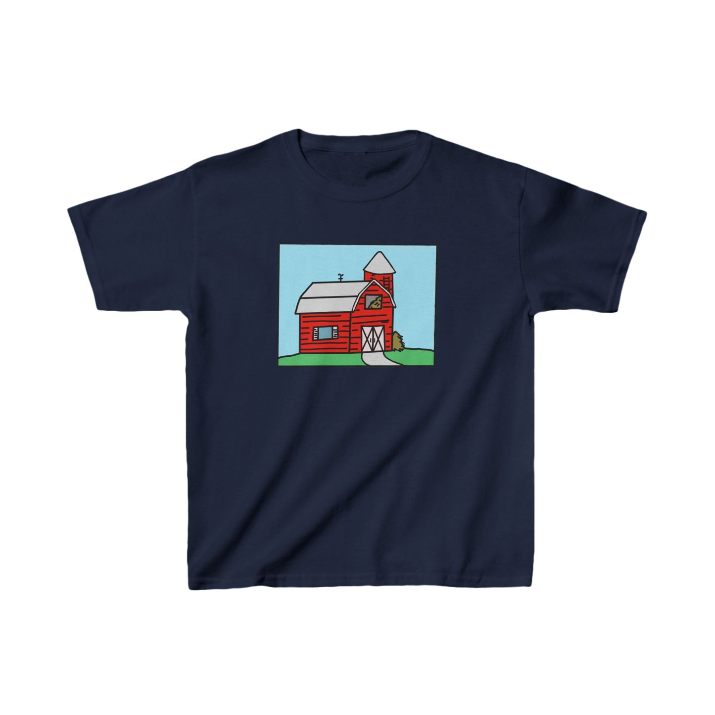 Red barn - Kids Heavy Cotton™ Tee