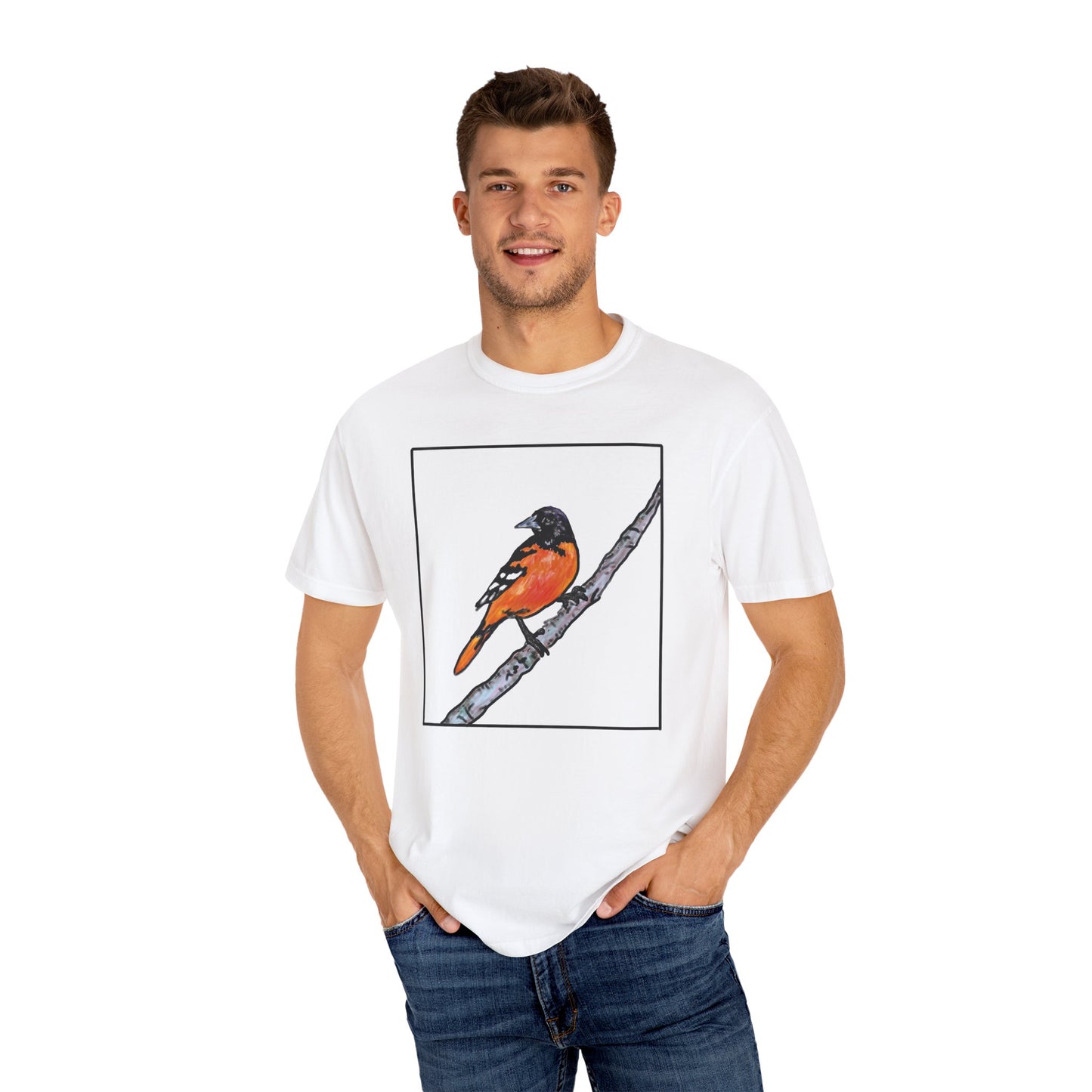 Oriole - Unisex Garment-Dyed T-shirt