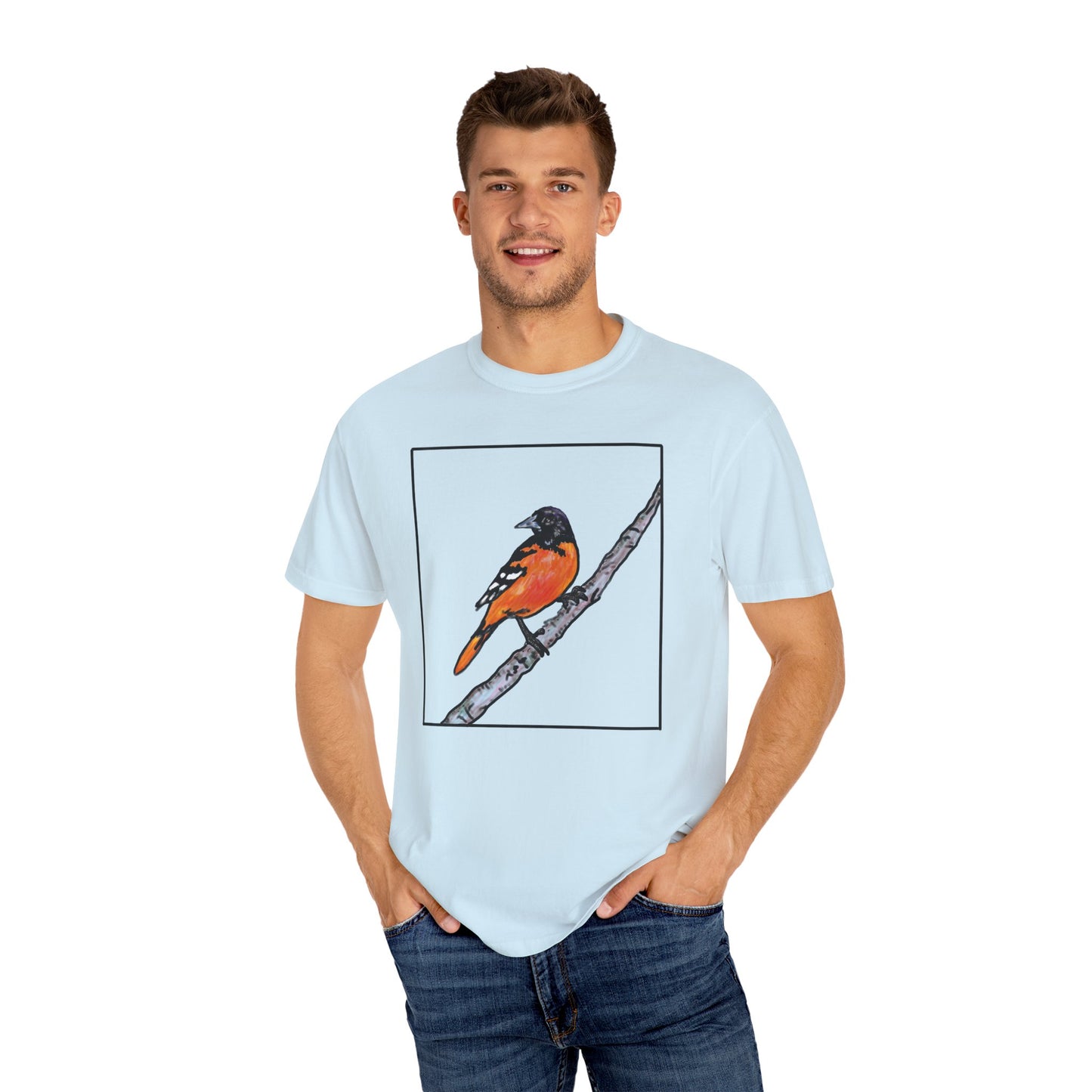 Oriole - Unisex Garment-Dyed T-shirt