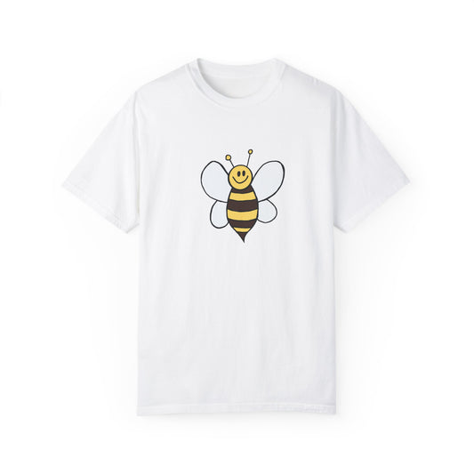 Cute Bee Unisex Garment-Dyed T-shirt