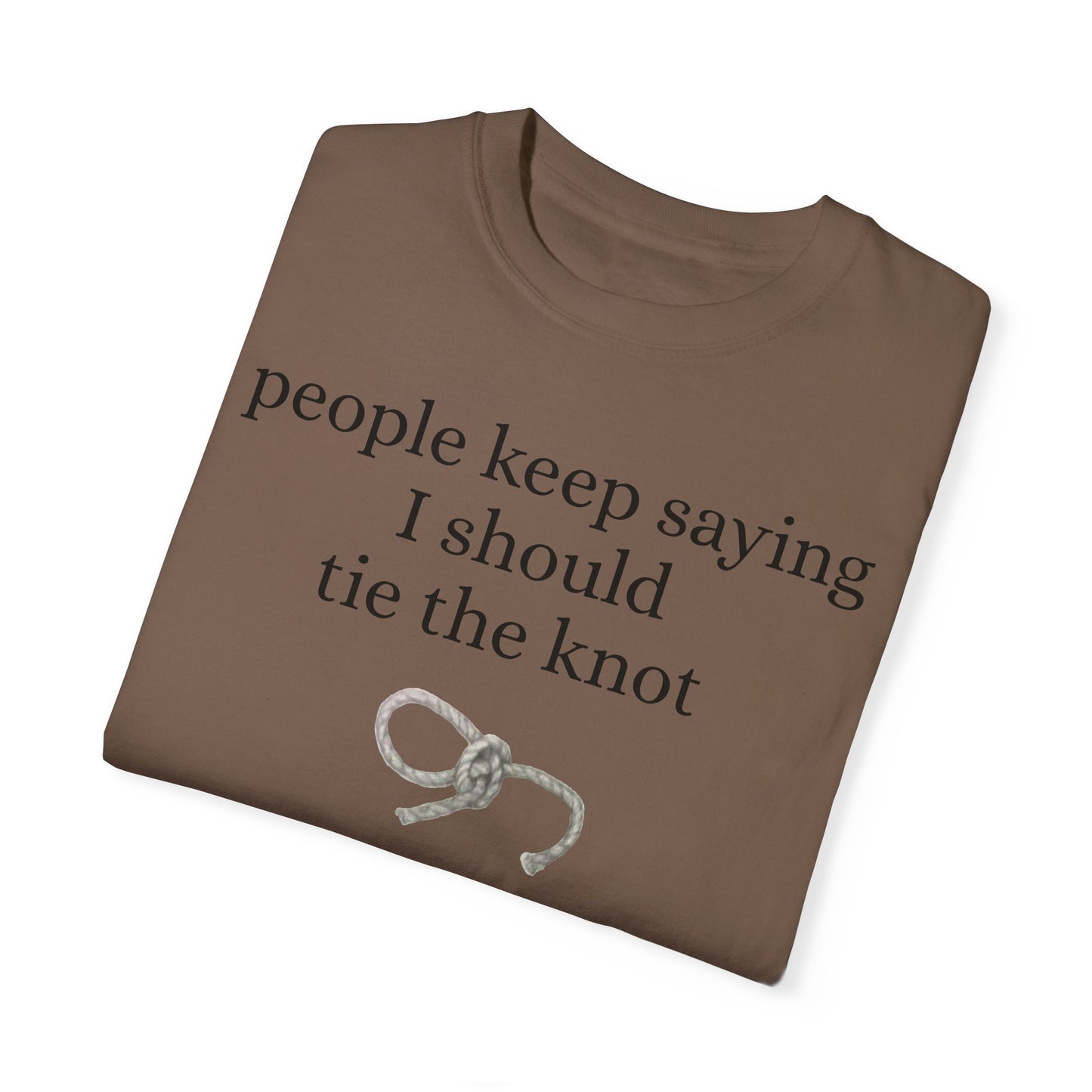 Tie the knot - Unisex Garment-Dyed T-shirt