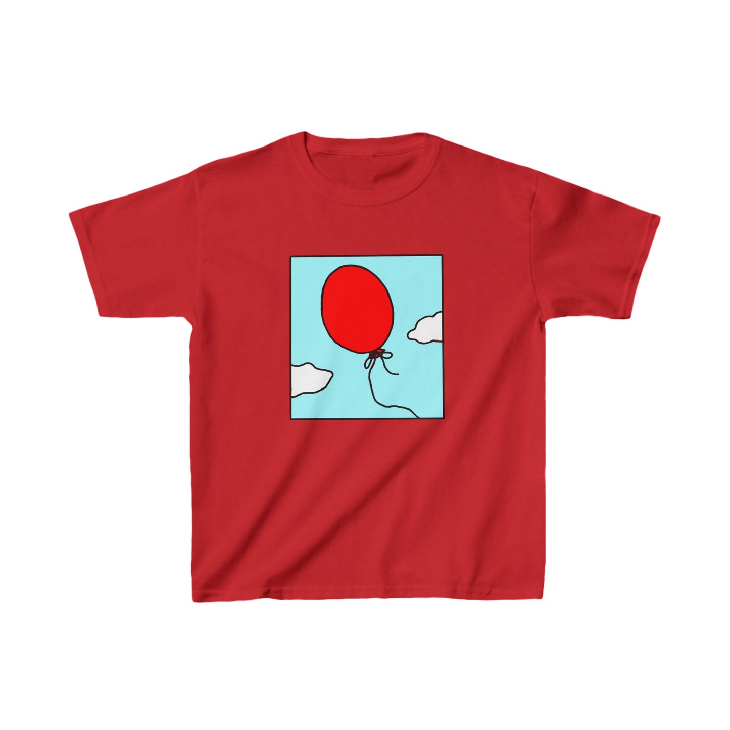 Red balloon - Kids Heavy Cotton™ Tee