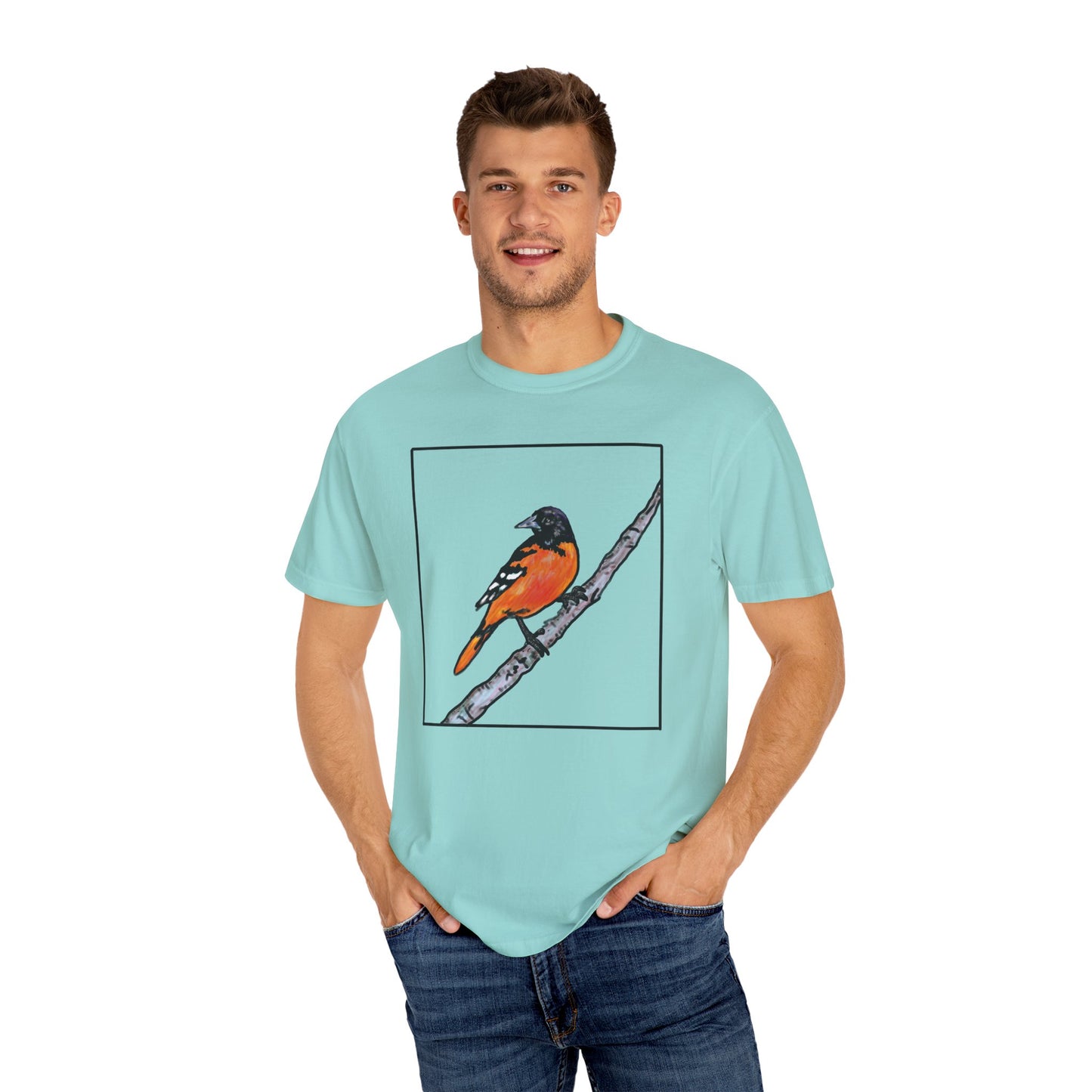 Oriole - Unisex Garment-Dyed T-shirt