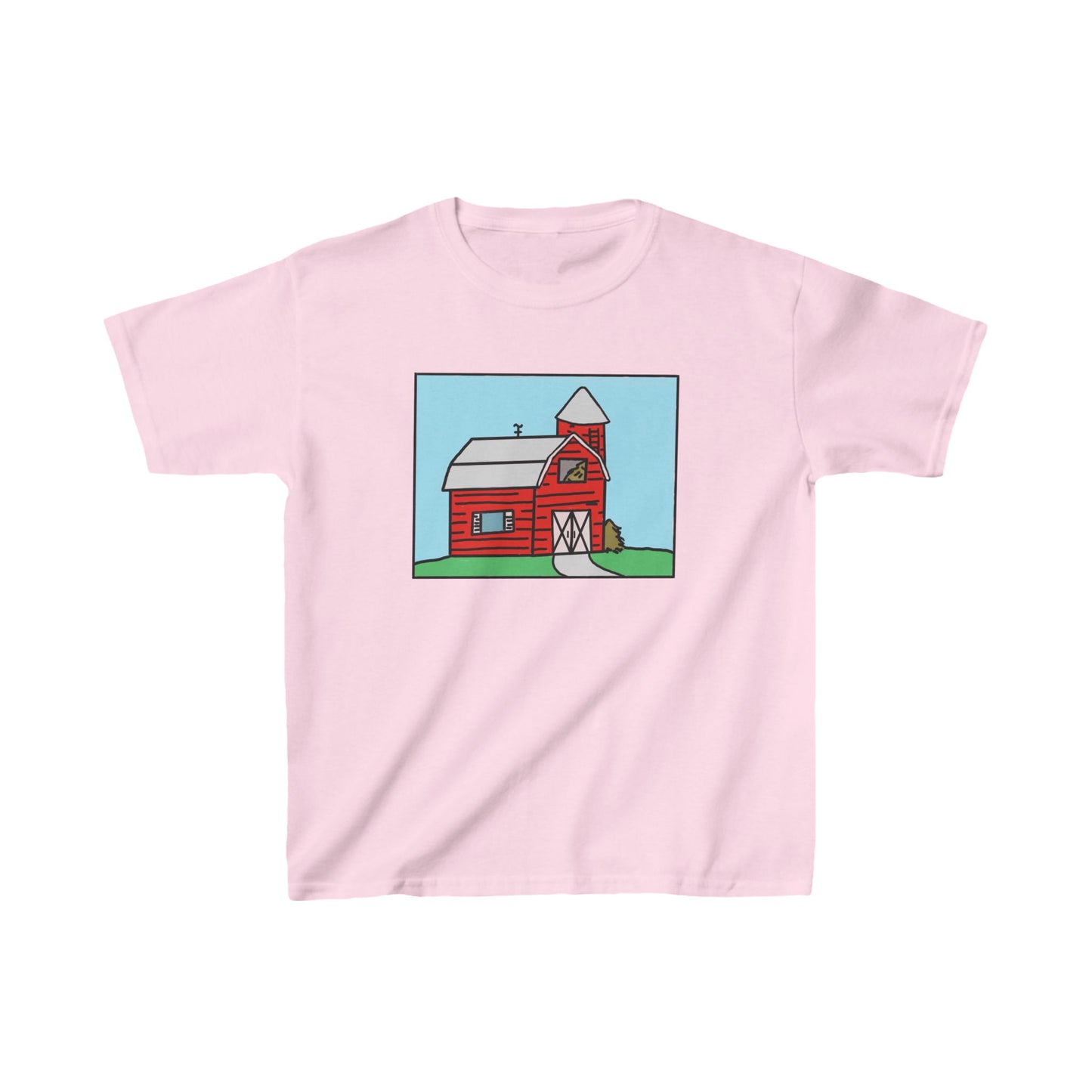 Red barn - Kids Heavy Cotton™ Tee