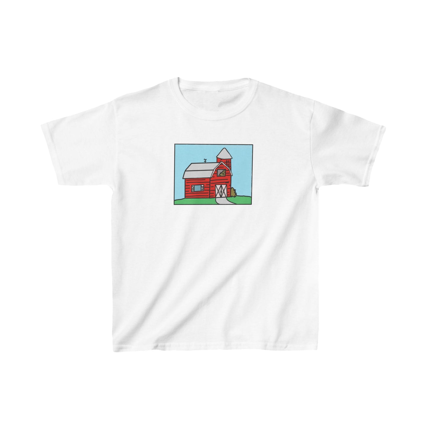 Red barn - Kids Heavy Cotton™ Tee