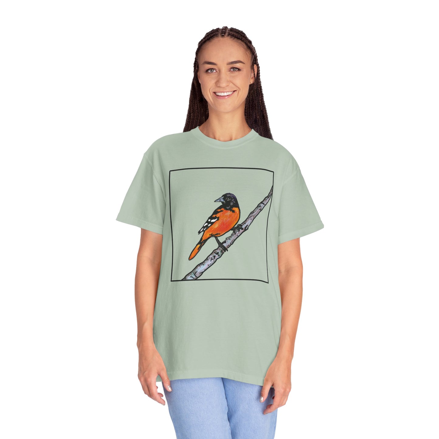 Oriole - Unisex Garment-Dyed T-shirt