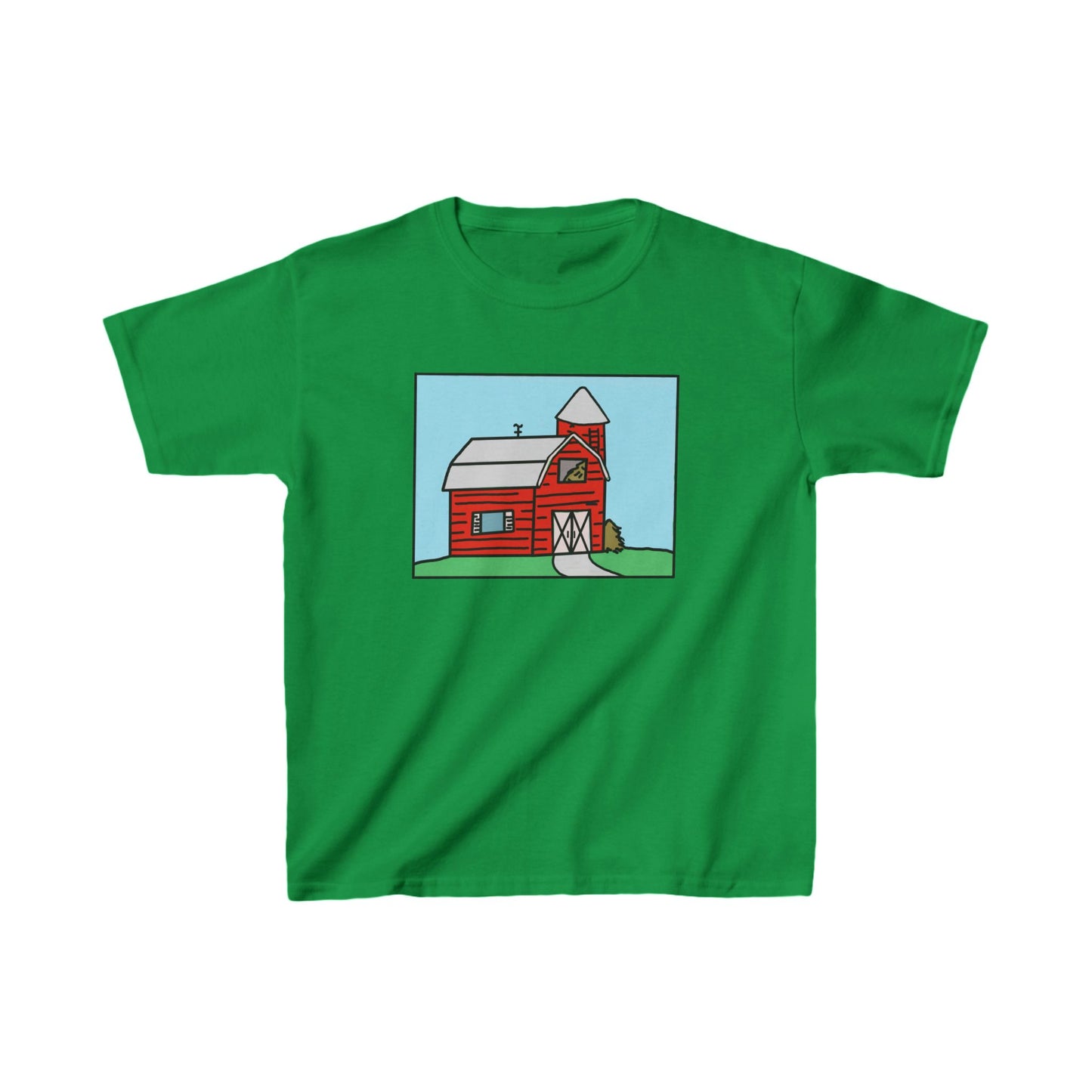 Red barn - Kids Heavy Cotton™ Tee