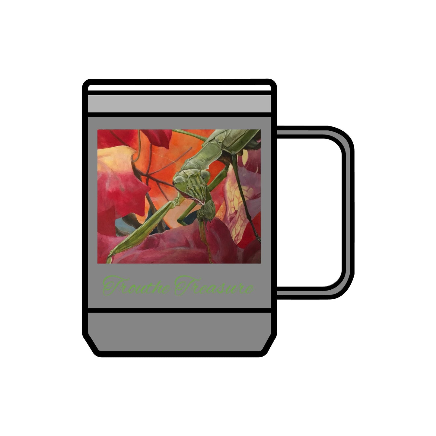 TT  Mantis - Coffee Mug Tumbler, 15oz