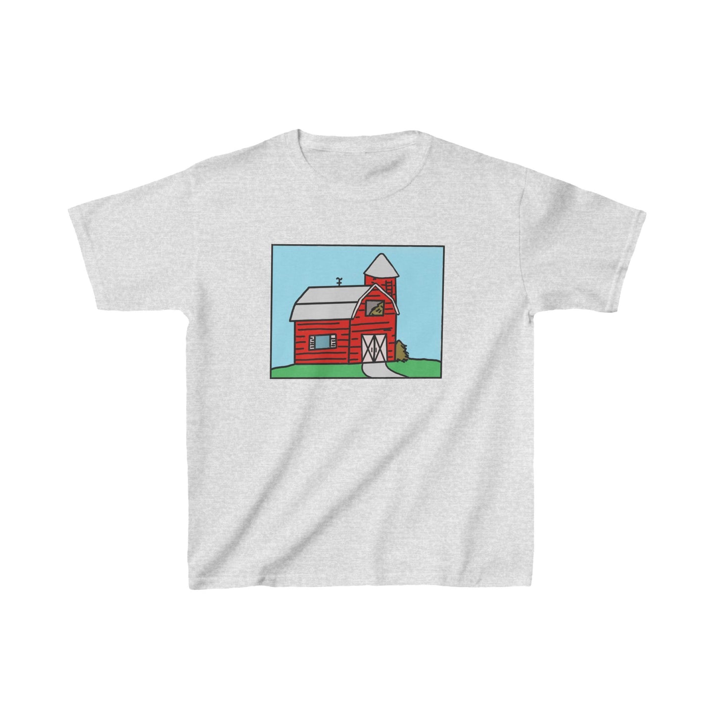 Red barn - Kids Heavy Cotton™ Tee