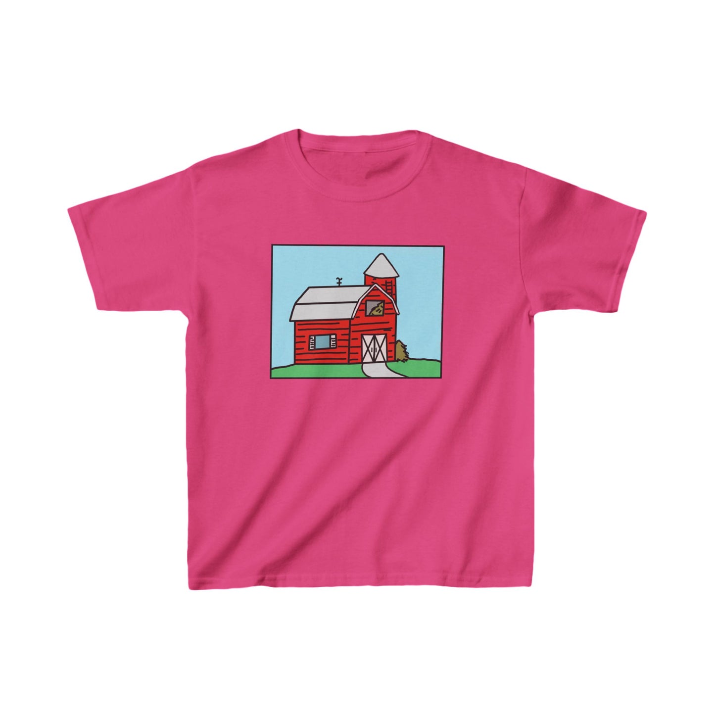 Red barn - Kids Heavy Cotton™ Tee