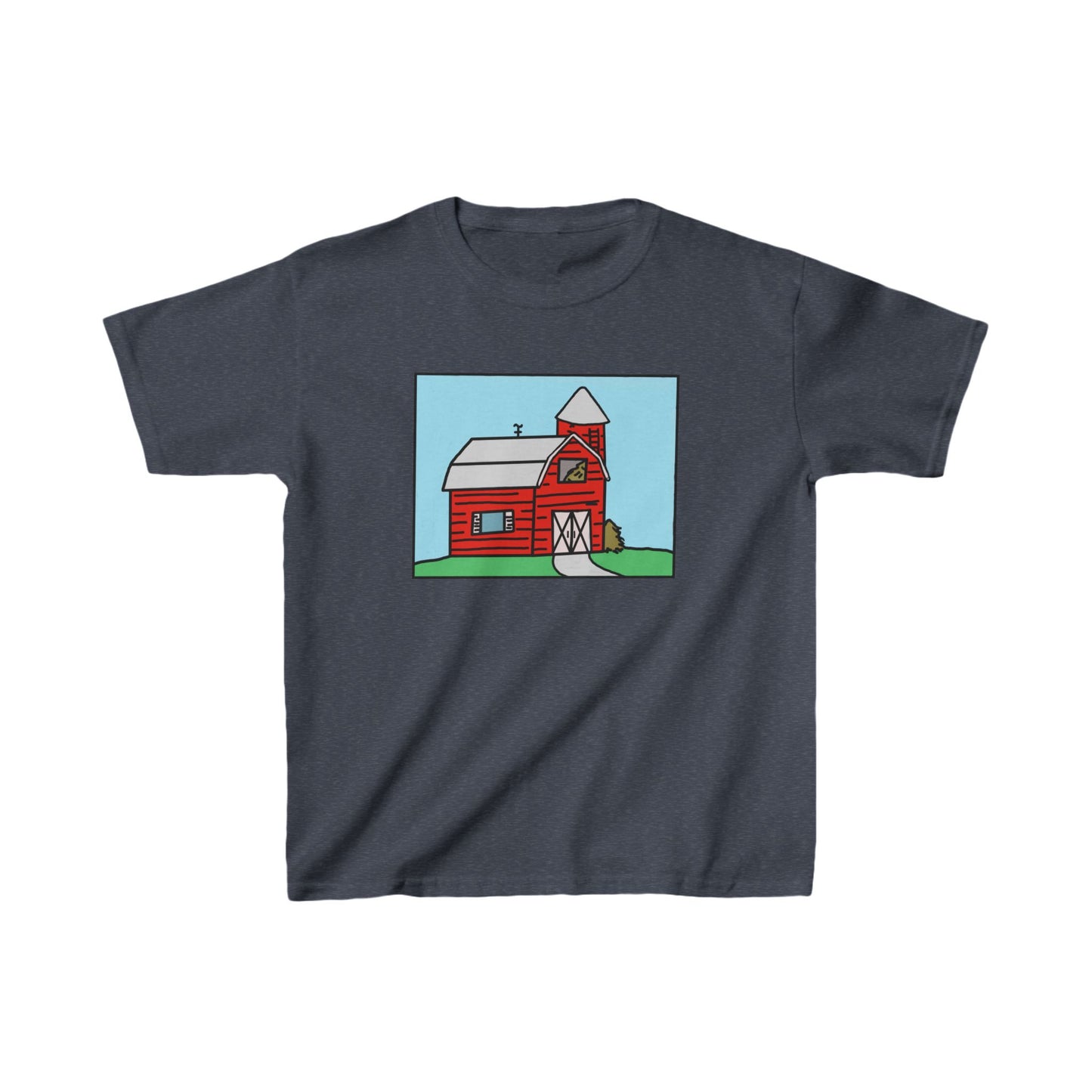 Red barn - Kids Heavy Cotton™ Tee