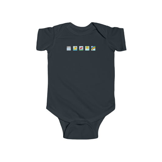 Rainy days - Infant Fine Jersey Bodysuit