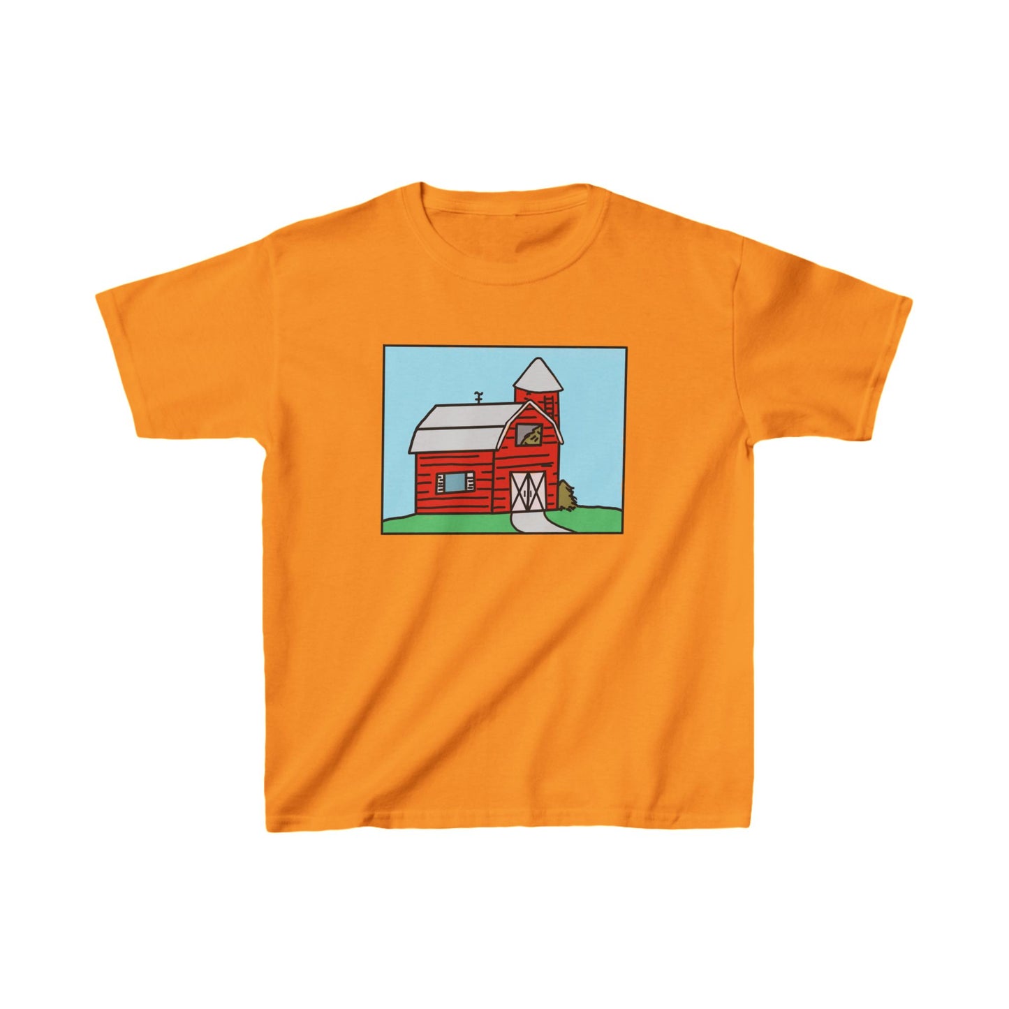 Red barn - Kids Heavy Cotton™ Tee