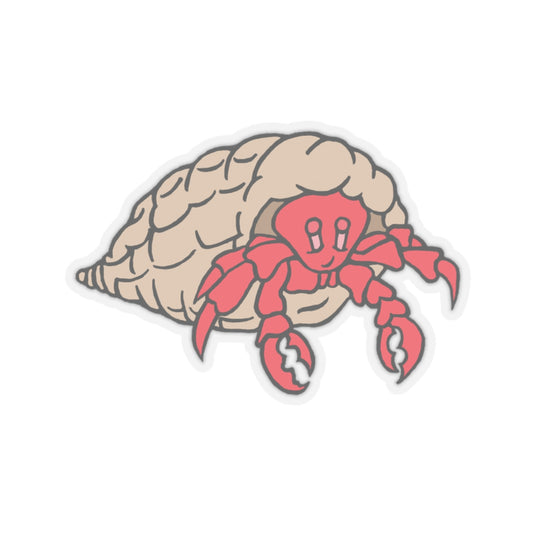 Hermit crab - Kiss-Cut Stickers