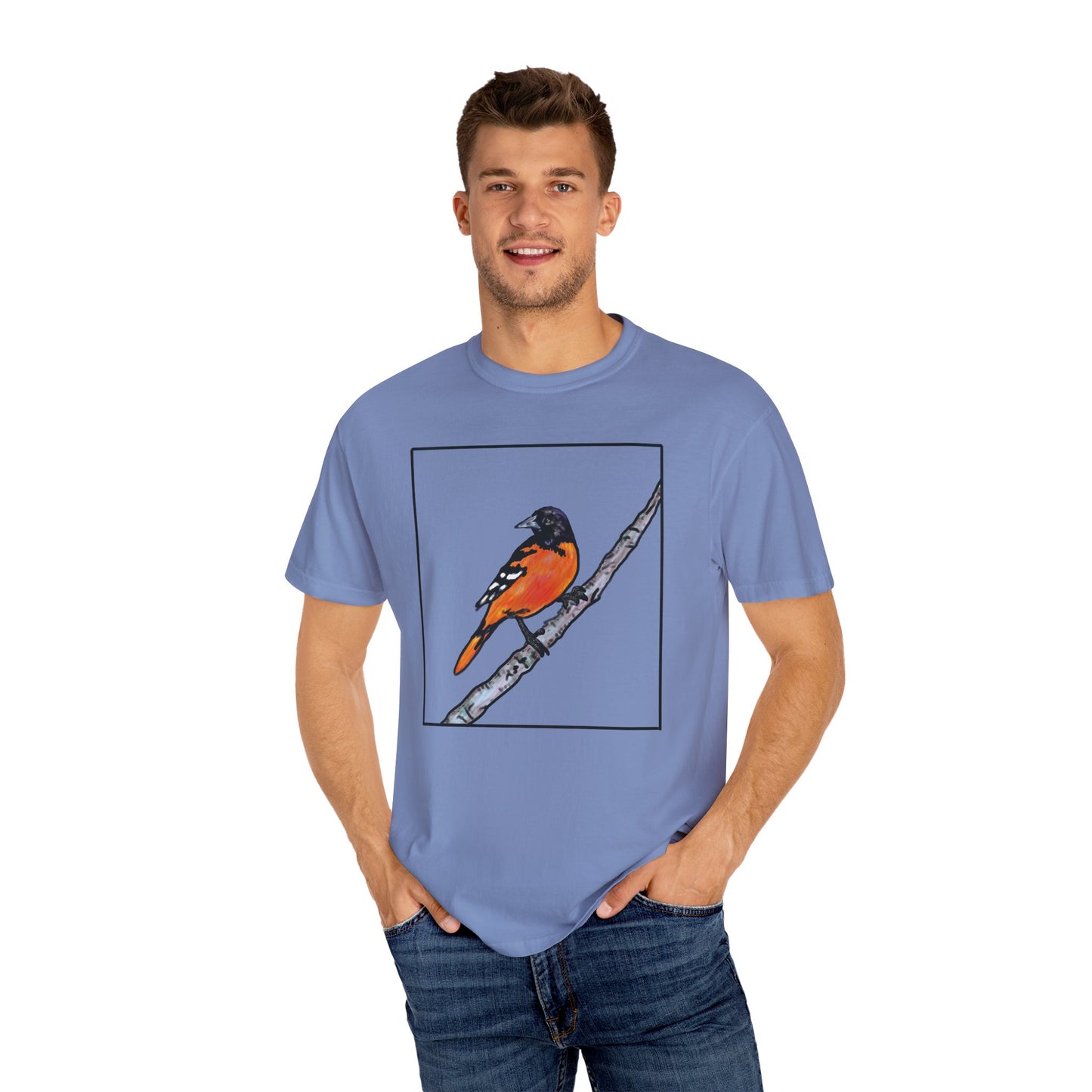 Oriole - Unisex Garment-Dyed T-shirt