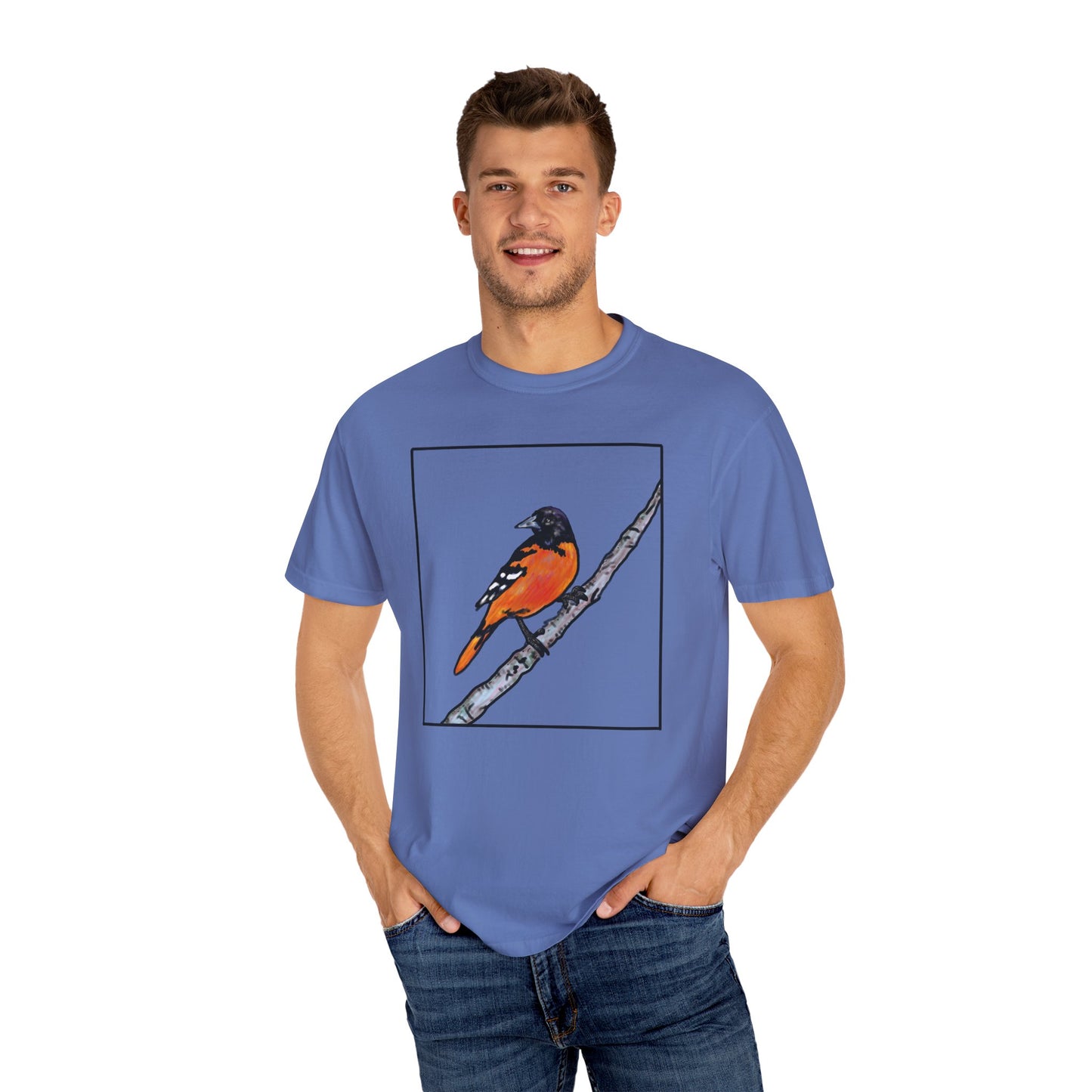 Oriole - Unisex Garment-Dyed T-shirt