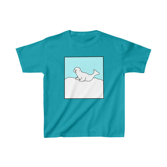 White seal - Kids Heavy Cotton™ Tee